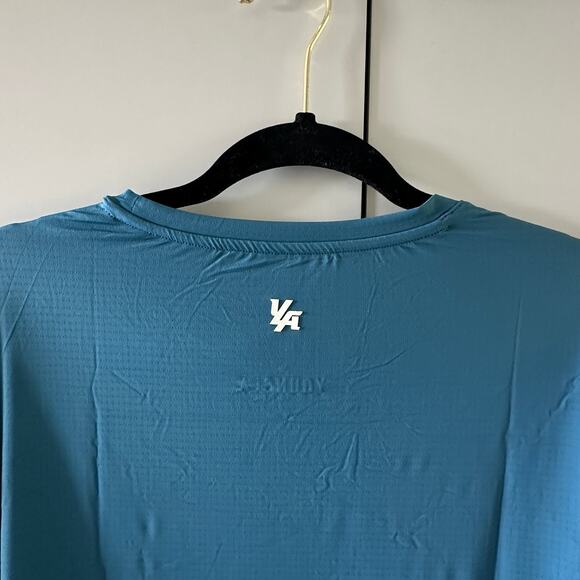Men's YoungLA 424 Zephyr Compression Long Sleeves, XL, NWT, Teal - Picture 5 of 7